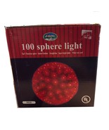 Sphere Light - 100 Lights - Red - $362.27 MXN