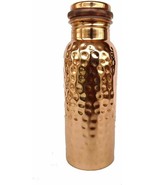 Pure Copper Bottle Plain/Smooth/Shiny Bottle Capacity 16oz / 500 ml for ... - €21,58 EUR