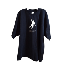 Gildan T-Shirt Mens 2XL Big &amp; Tall &quot;Got Game?&quot; Black - $7.58 CAD