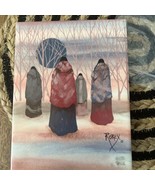 Native American Tile Created by Renowned Cherokee Artist Jeanne Rorex Br... - €21,89 EUR