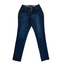 High-Waisted 3 Button Fly Torrid Denim Skinny Jeans Size 12 Button Details - $16.79