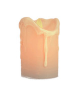 Waxless LED Candle Flameless Pillar 4 Inch Dripping Wax Effect - €25,96 EUR