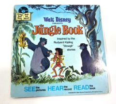 Walt Disney Present  The Jungle Book with 45  record - $14.84