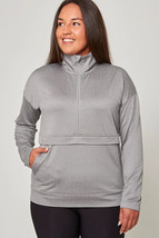 Mondetta Women&#39;s Plus Size XXL Storm Front Active Popover Sweatshirt NWT - $8.99