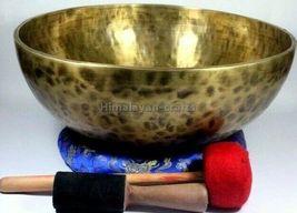 15 inch Tiger Eye Antique Singing Bowl - Sound healing large Bowls For Chakra - £522.81 GBP
