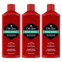 3-Pack New Old Spice Pure Sport 2in1 Shampoo and Conditioner for Men, 13.5 fl oz - £17.22 GBP