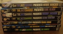 Jazz Channel DVD Set of 7: Hancock Klugh Jackson Matsui Khan Whitfield Rawls - £27.69 GBP