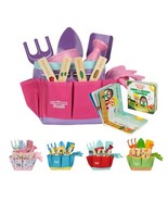 Pink Kids Gardening Tools - includes Sturdy Tote Bag, Watering Can, Glov... - €105,47 EUR
