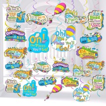 Oh The Places You&#39;Ll Go Decorations Dr Seuss Graduation Decorations Oh The Place - £15.97 GBP