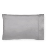 Sferra Giotto Flint Standard Pillowcases (2) Gray Solid Cotton Sateen It... - $2,369.35 MXN