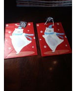 Bear Christmas Gift Bag Set Of 2 - €8,55 EUR
