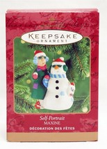 VINTAGE 2000 Hallmark Keepsake Christmas Ornament Maxine Self Portrait - £31.14 GBP