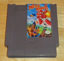 Nintendo NES Mega Man 6 Video Game, Tested and Working - $59.95