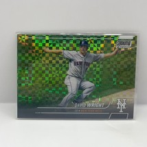 2022 Topps Stadium Club Chrome Baseball David Wright #64 X-Fractor New York Mets - £1.59 GBP