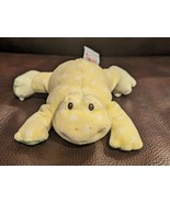 Baby Gund Dottie Dots YELLOW Frog White Polka Dot Plush #58235 6-7 inche... - £24.02 GBP