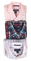 Lands End Shirt Mens Medium 15.5/32 (Lot of 3) - $17.62