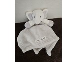 Blankets And Beyond Elephant Plush Stuffed Animal Grey White Lovey Nunu - £19.61 GBP