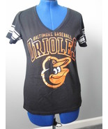 Women&#39;s G-III 4Her by Carl Banks Baltimore Orioles Glitter Raglan V-Neck... - €27,78 EUR