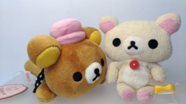 Rilakkuma ＆ Ko Rilakkuma  Kawaii  &quot;Kuttari&quot;  Small  Plush Doll  San-X Ja... - $10.91