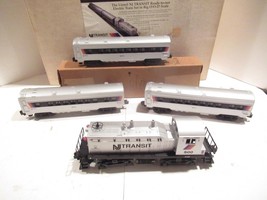 LIONEL- 11828- NEW JERSEY TRANSIT PASSENGER TRAIN SET- 0/027 SCALE-NEW- SH - $298.40