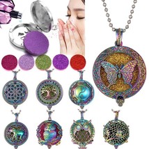 Colourful Aromatherapy Necklace with 10 pads - £13.09 GBP