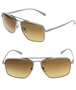 VERSACE GRECA Pilot Medusa 2216 Gunmetal Brown VE2216 Metal Aviator Sung... - $292.05