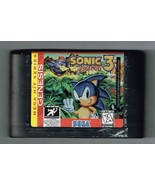 Sega Genesis Sonic The Hedgehog 3 vintage game Cart Only Mega Hit Series - $855.10 MXN