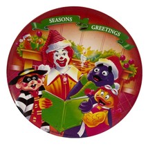 McDonald’s Melamine Dinner Collectible Plate Christmas Seasons Greetings... - $14.50