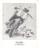 Gary Nixon (d. 2011) Signed Autographed Motocross 8x10 Photo - £31.26 GBP
