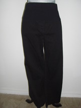 Motherhood Maternity Pants Black Medium Womens Pregnancy Clothing Casual Comfort - £20.45 GBP