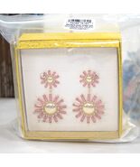 Kendra Scott Madison Daisy Statement Gold Azalea Opulent Crystal Earrings NWT - $2,523.40 MXN