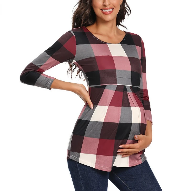 Game Fun Play Toys Casual Maternity Tops Women Pregnancy Long Sleeve T-Shirts Te - £45.70 GBP