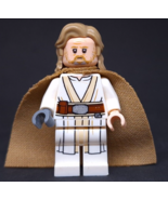 Lego Star Wars Luke Skywalker Minifigure Old Jedi Master 75200 sw0887 - £12.36 GBP