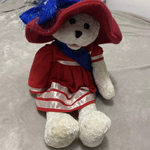 22&quot; Animated CHANTILLY LANE &quot;Betsy&quot; PATRIOTIC BEAR Sings GOD BLESS AMERI... - £31.14 GBP