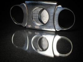 Solid Silver Cigar Cutter without original box image 5