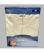 Baby Sleeps Safe Pouch &amp; Panel 0-9 Months Cream 2-PC 100% Cotton Standar... - $13.40