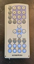 Audiovox 13634310 Portable DVD Player Remote Control Gray Tested Working... - $182.25 MXN