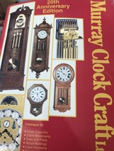 Murray Clock Craft Catalog 1989 Catalogue 20 - £11.29 GBP
