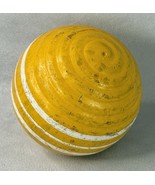 Forster Croquet Yellow 3 inch 2 Stripe replacement ball - $179.67 MXN