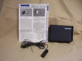 Vintage Shure SM18B-50 sm 18 small pzm Dynamic Cardioid Mic low impedance inst - £35.60 GBP