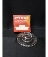 NEW OLD STOCK Pyrex 77c Glass 7754 - 4 Cup Perculator Cover Lid UNUSED - $211.85 MXN