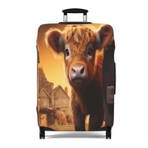 Luggage Cover, Highland Cow, awd-045 - £36.92 GBP+