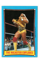 1987 Topps WWF Hulk Hogan #26 The Hulkster Explodes Wrestling Superstars WWE EX - £3.08 GBP