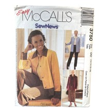 McCalls Sewing Pattern 3750 Jacket Pants Skirt Misses Size 12-18 - £7.07 GBP