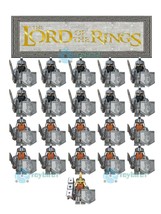 21Pcs The Hobbit Lord of the rings Dwarves army Dain Ironfoot Minifigures - $32.99