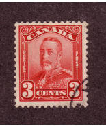 Canada - SC#151 Used - 3 cent KGV Scroll  issue (4) - £2.85 GBP