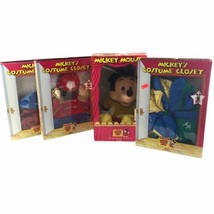 Worlds of Wonder Talking Mickey Mouse 1987 Disney Stuffed Doll 3 Outfits... - $280.46