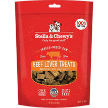 Stella And Chewys Dog Freeze-Dried Treat Beef Liver 3oz. - £14.20 GBP