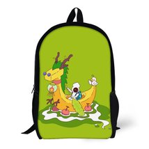 Mondxflaur Cartoon Backpacks for School Kids Adults Lightweight Bag 16.9in - £19.23 GBP