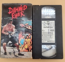 Damned River VHS 1990 TESTED cbs fox studios cult movie tape shellen cas... - $29.02